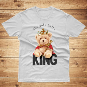 Детска тениска The cute little king