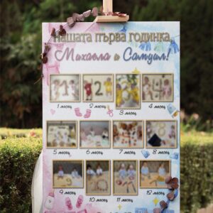 Табло – моята първа годинка – 16